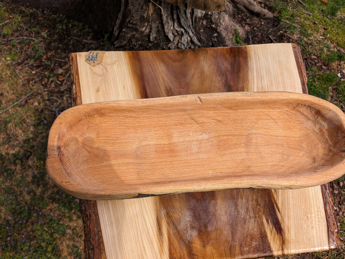 Dough Bowl with Ivy Pattern